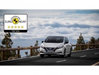 Новий Nissan Leaf отримав 5 зірок за безпеку Euro NCAP