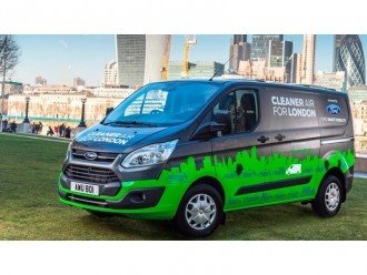 Фургони Ford Transit Custom PHEV на тестах
