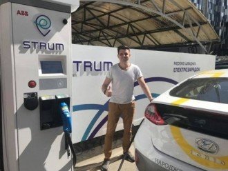 ДТЕК запустив мережу електрозаправок Strum