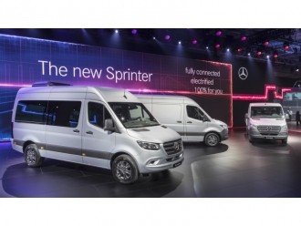 Електрична версія Mercedes-Benz Sprinter 2019