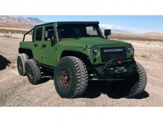 Шестиколісний Jeep Wrangler потужністю 480 к.с.