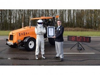 «Top Gear» встановив рекорд - на тракторі