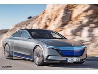 Mercedes тестує електричний седан EQS