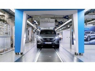Виробництво електричного Mercedes EQC запущено