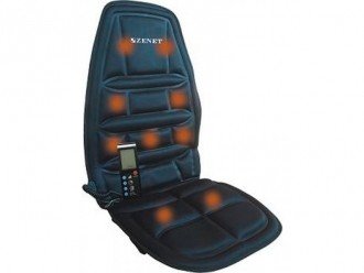 Как выбрать хорошую массажную накидку на авто кресло