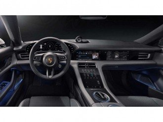 Porsche представляє інтер'єр електричного Taycan