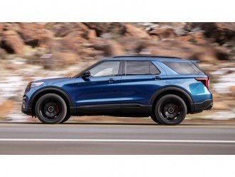 2020 Ford Explorer ST з літніми шинами Mercedes-spec