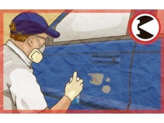 Как покрасить автомобиль с помощью баллончика