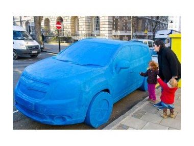 Chevrolet Orlando на вулицях Лондона