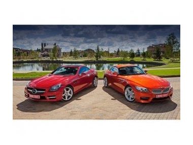 BMW Z4 и Mercedes SLK