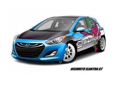 ​Hyundai и Bisimoto тюнинговали Elantra GT