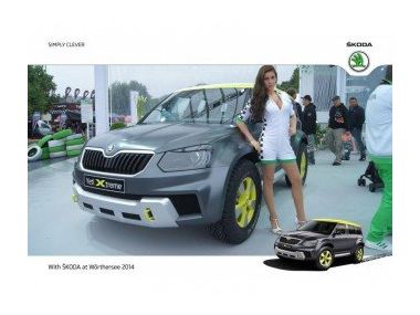 Концептуальний кросовер Skoda Yeti Xtreme