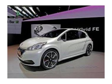 Нова концепція Peugeot 208 Hybrid FE..