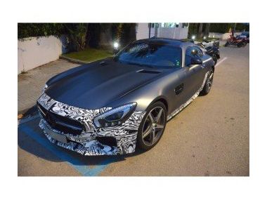 Перші фотографії Mercedes-AMG GT Edition 1