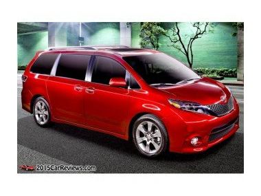 Оновлений мінівен Toyota Sienna 2015