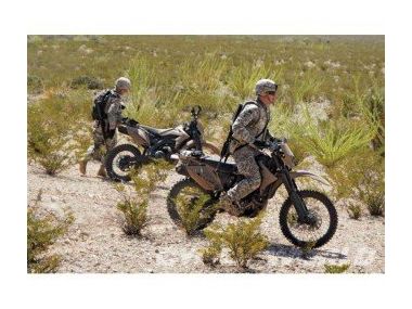 Zero MMX - безшумний армійський мотоцикл