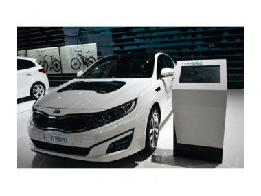 Kia Optima Hybrid детально про старт