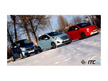 Порівняльний зимовий тест-драйв трьох електромобілів