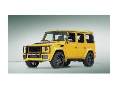Жовтий позашляховик Brabus Mercedes-AMG G 63