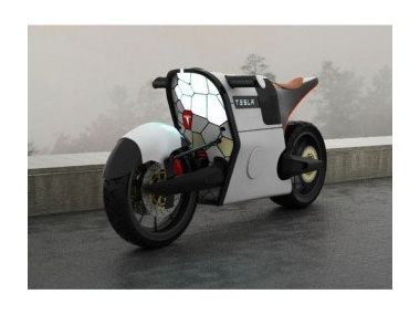 Електричний мотоцикл Tesla Model M 2017