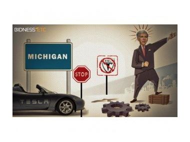 Tesla подала в суд на штат Мічиган?