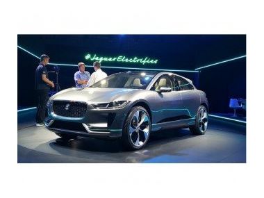 Перший електрокар марки Jaguar I-Pace 2018
