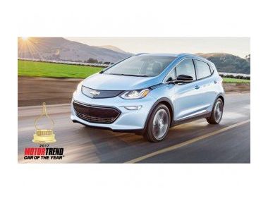 Chevy Bolt названий Автомобілем року 2017