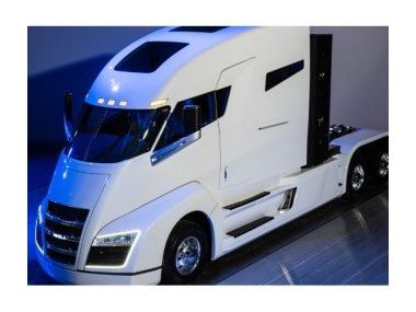 Вантажівка Nikola One, воднево-електрична 1000к.с.