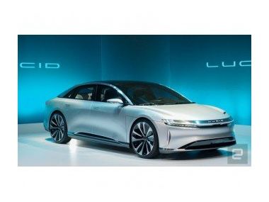 Новий електрокар Lucid Air. Первісток стартапу Lucid Motors
