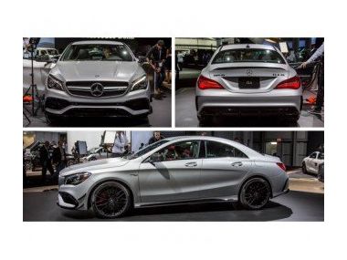 Оновлений Mercedes-Benz CLA 2017 в автосалоні Нью-Йорка