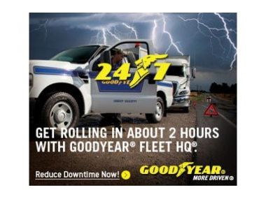 Компанія Goodyear покращує придорожній сервіс "24/7"