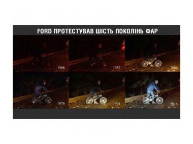 Як змінювалось світло фар у компанії Ford