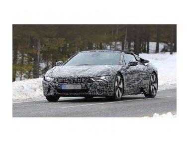 Серійна версія гібрида BMW i8 Spyder на тестуваннях