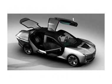 Концепт Qoros Model K-EV порадував дверима