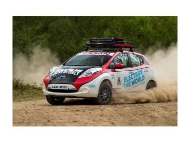 Електромобіль Nissan Leaf AT-EV виступить в Монголії