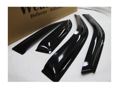 Класифікація дефлекторів вікон для автомобіля