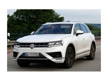 Новий Volkswagen Touareg 2018 скинув камуфляж
