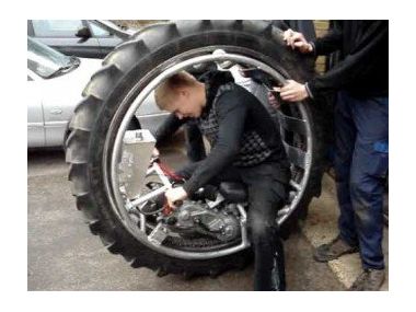 Моторизована моношина AMAZING Monwheel!