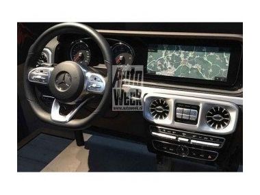Розсекречено інтер'єр нового Mercedes G-class 2019