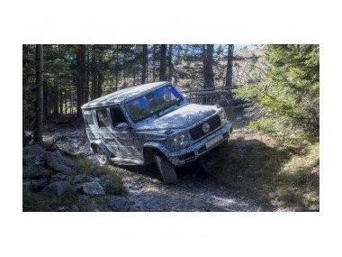Тестується Mercedes G-Class, з 9G-Tronic і підвіскою AMG.