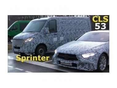 MERCEDES-AMG CLS 53 і НОВИЙ SPRINTER на вулицях Франкфурта