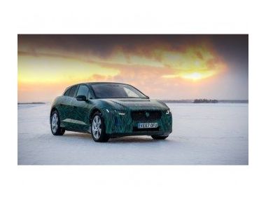 Тестується Jaguar I-Pace при температурі нижче -40°C.