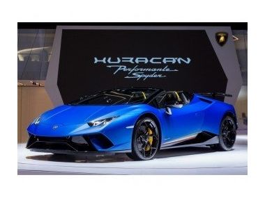 Lamborghini Huracan Performante Spyder дебютував в Женеві