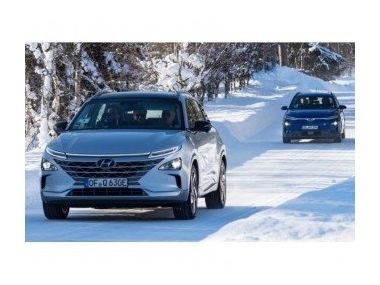 Hyundai тестує Kona Electric і NEXO в Лапландії