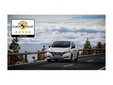 Новий Nissan Leaf отримав 5 зірок за безпеку Euro NCAP