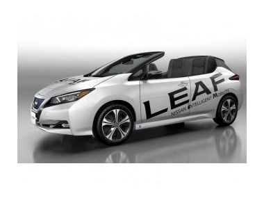 Представлений Nissan Leaf кабріолет