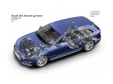 Універсал Audi A4 зможе їздити на газу (CNG)