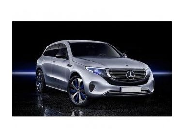 Кросовер Mercedes-Benz EQC, виробництво в 2019 році.