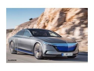 Mercedes тестує електричний седан EQS